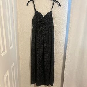 Black and White Speckled Sundress
